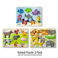Load image into Gallery viewer, Assorted Animal Puzzles