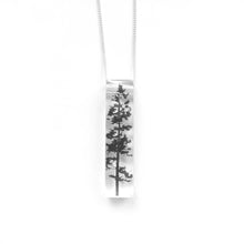 Load image into Gallery viewer, Resin Necklace: Skinny ForestNecklace
