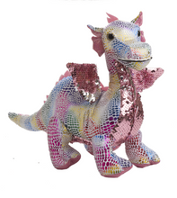 Load image into Gallery viewer, 16&quot; Shimmery Dragons Pink Shimmery Dragon

