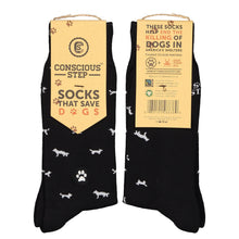 Load image into Gallery viewer, Socks that Save Dogs Sm. (m 4-8 w 5-9) Dogs
