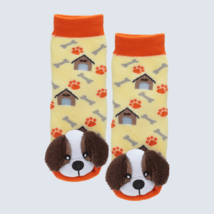 Dog House Baby Socks