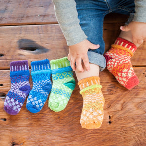 Solmate Socks: Prism Baby Two Pair with a Spare!