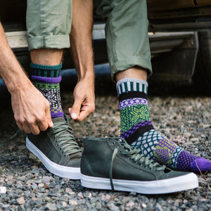 Solmate Socks: Balsam Adult Crew