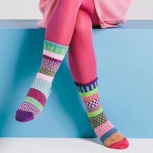 Load image into Gallery viewer, Solmate Socks: Dahlia Adult Crew
