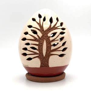 Mini Tree of Life Luminary Rust Base (double-sided)