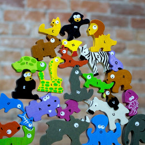 Animal Parade A-Z Puzzle and Play Set