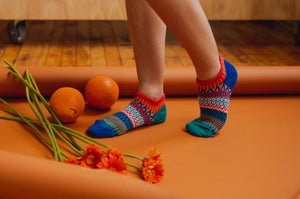 Solmate Socks: Cayenne Adult Ankle