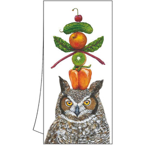 What A Hoot! Kitchen Towel