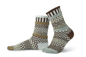 Solmate Socks: Pinecone Adult Crew