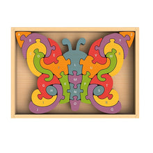 Load image into Gallery viewer, Butterfly A to Z Puzzle
