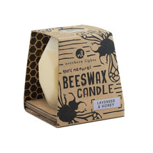 Load image into Gallery viewer, Beeswax Candle, Lavender &amp; Honey
