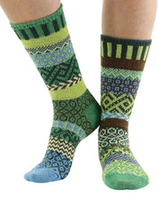 Load image into Gallery viewer, Solmate Socks: Earth Adult Crew
